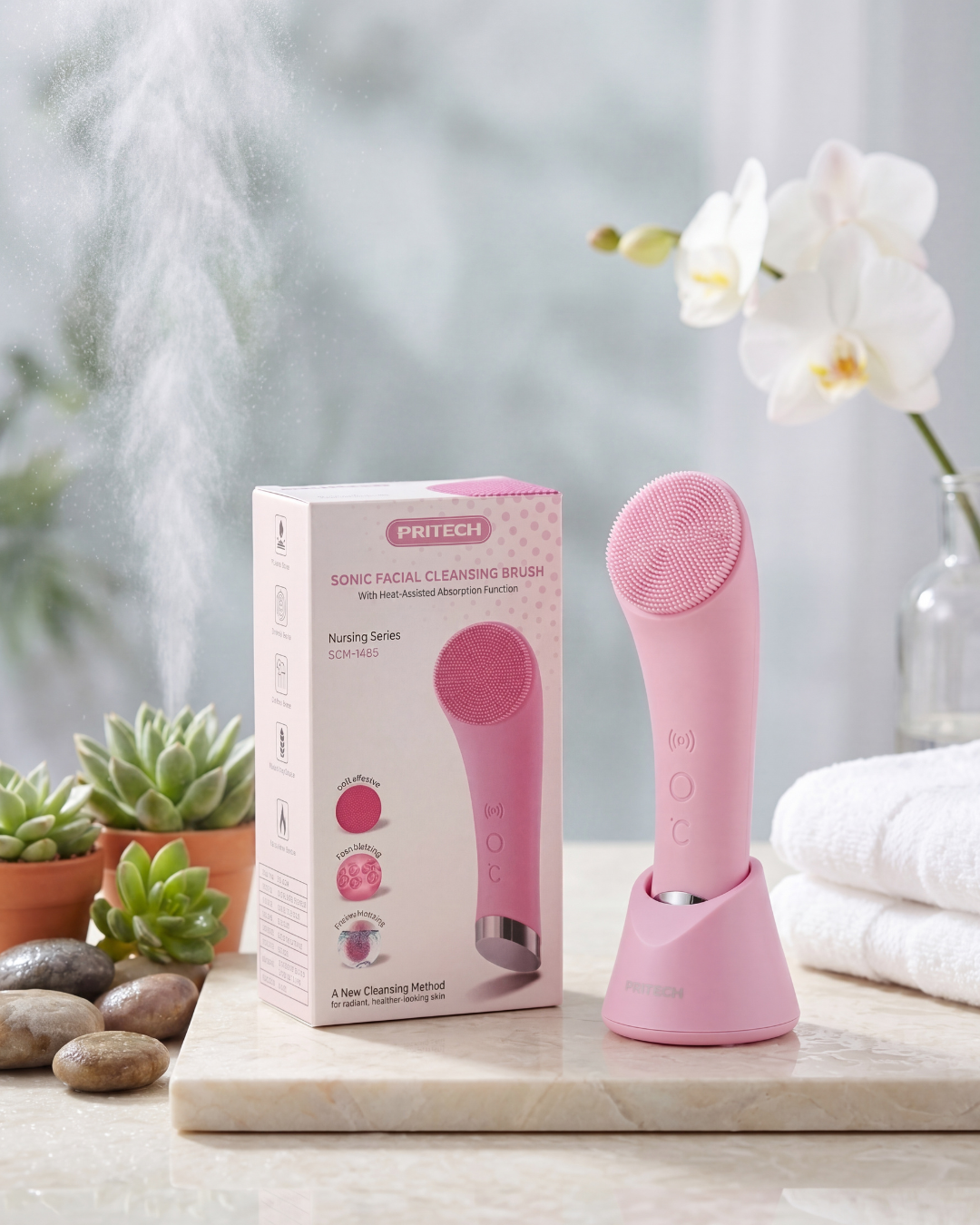 PRITECH Sonic Facial Cleansing Brush